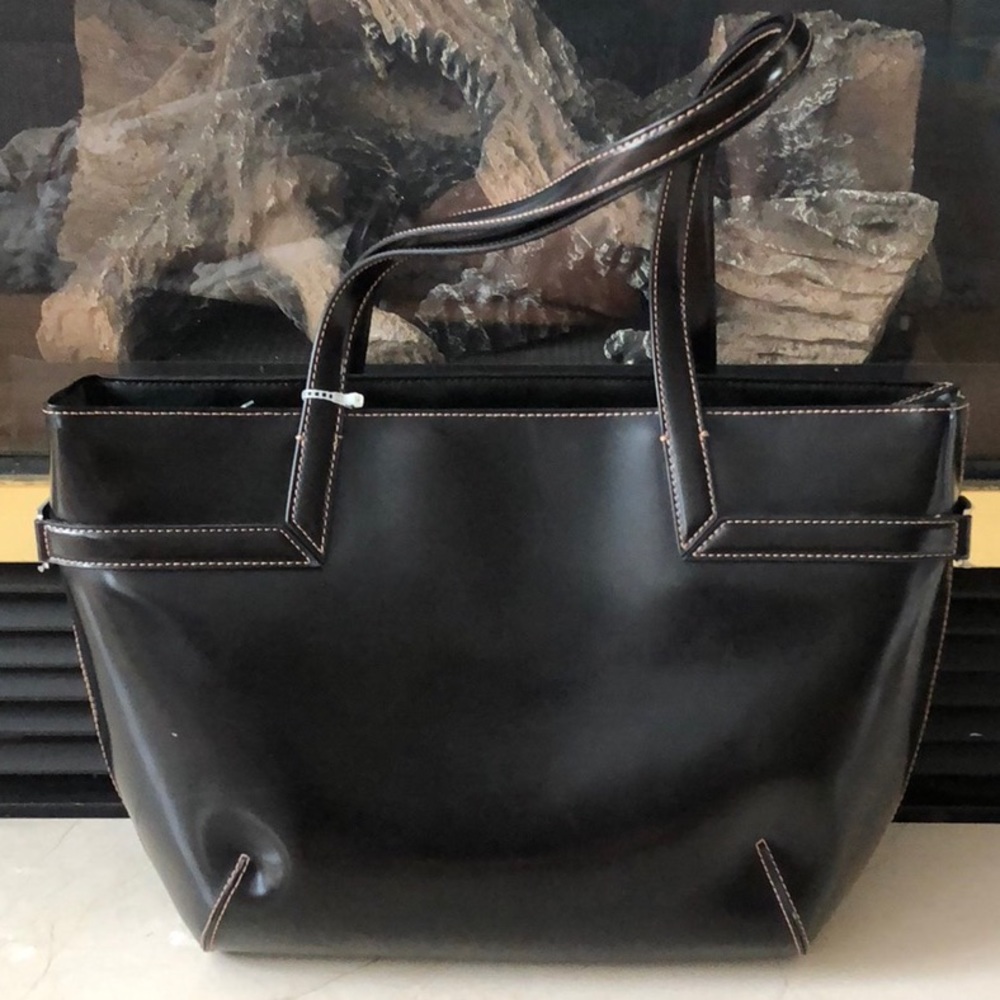 DKNY Patent Leather Tote